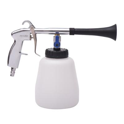 China Aluminium alloy Tornado Car Interior Cleaning Gun Air Blow Dust Car Wash Foam Gun Twister Cleaning Gun High Pressure Aluminum Alloy Car Washer for sale