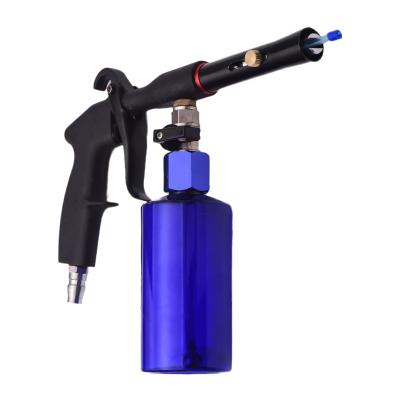 China Aluminium alloy High Pressure Tornado Car Roof Cleaning Gun Air Blow Dust Car Wash Gun Twister Interior Cleaning Gun for sale