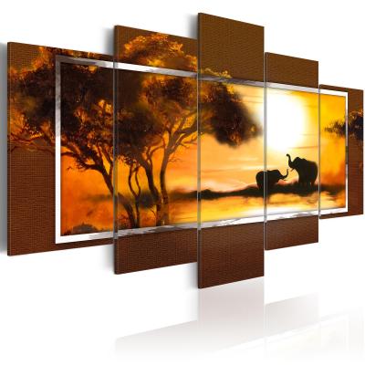 China High Quality Soft Animals Soft Painting Canvas Low Price Guaranteed Modern Wall Art for sale