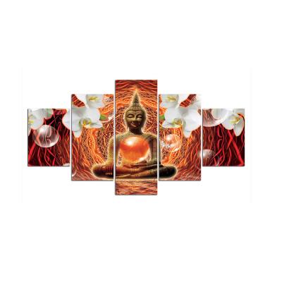 China New Classic/Postmodern Prints Art Wall Canvas Painting Original Subtract Buddha Religion Posters Pictures Decor Wall Home Decoration for sale