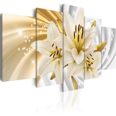 China New Modern Fashion Wall Art Classic/Postmodern Lily Flower Canvas Print for Home Decoration Choose Color:3 and Size:4 for sale