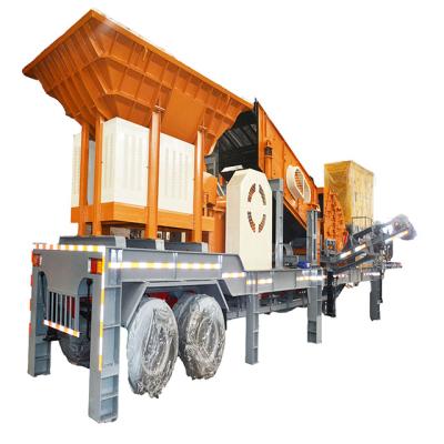 China Mining Powerful Mobile Crushing Plant With Competitive Price for sale