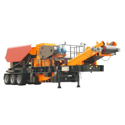 China New road JBS factory automatic mobile stone crusher mobile crusher machine for sale for sale