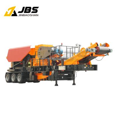 China 40-60tph Mobile Stone Crushing Plant With Mobile Jaw Crusher Machine From Plant for sale