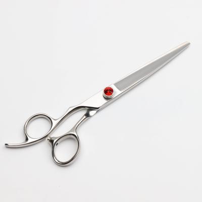 China Factory Sustainable Sales With Cheap Price Left Handed Dog Grooming Shears Pet Grooming Straight Scissors for sale