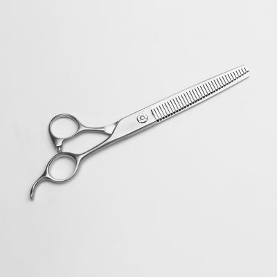 China Viable Japan 440c Steel Dog Grooming Teeth Scissors Piano Teeth Shears Scissors With Ball Magic Bearing for sale