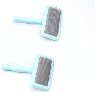 China 2021 Viable Hits For Amazon Air Cushion Brush Soft Slicker Dog Cat Hair Brush for sale