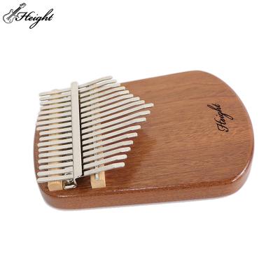 China Round corner kalimba wastes Hugh solid wood tracey kalimba keys Sapele chromatic kalimba for sale