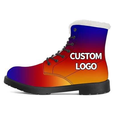 China Waterproof Manufacturer Custom White Sneaker Boots Women Shoes Zapatos De Hombre Snow Casual Shoes Boots for sale