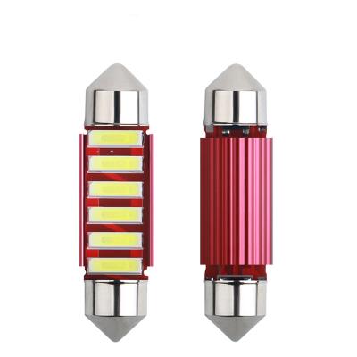 China Festoon 31mm 36mm 39mm 41mm 7020 6 Interior Car Card Roof Festoon 9SMD Auto Lamp Dome Lights Reading Bulb Car Accessories 31MM 36MM 39MM 41MM for sale