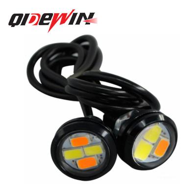 China Car Fog Light Daytime Running Light Bulb Led Drl Pairs 5630 4smd Amber White Lamp Fog 23mm Daytime Running Light Universal 23mm for sale