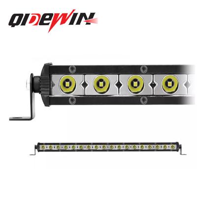 China Aluminum& QIDEWIN plastic led mini fog light 4inch 7inch 12inch 18w 36w 12v 24v light bar driving light lamp led 3030 chip for car truck suv for sale