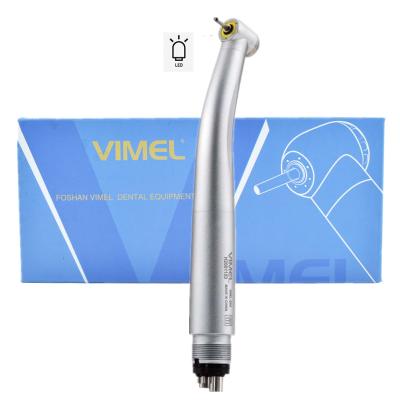 China Shadowless High Speed ​​Metal Handpiece Edging 5 LED Light With 3 Way Jet Dentistry Surgery Tools For Dental Unit Chair for sale