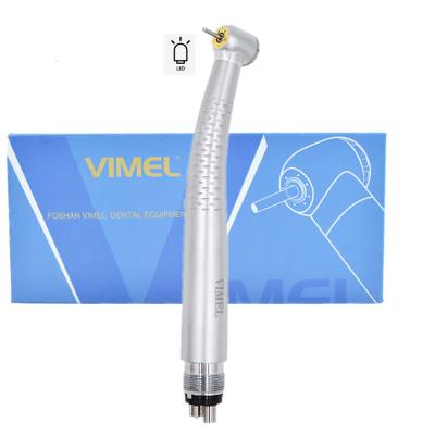 China Wholesale Dental Handpiece 5 LED Light Air Turbina High Speed ​​Metal Water Jet with E-Generator for Dentist Use Hand Piece for sale