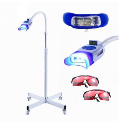 China For Commercial Portable Teeth Whitening Lamp Accelerator Foor-holding 10 Teeth Cold Light Led Whitening Machine for sale