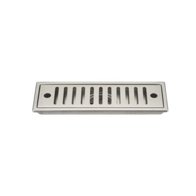 China 304 Stainless Steel Floor Drain Modern Rectangular Linear Channel Shower Drains for sale