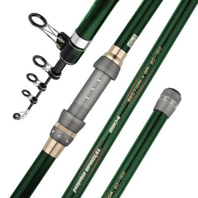 China Carbon Power Strong Surf Rig Telescopic Fishing Rod for sale