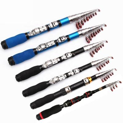 China Wholesale 1.0m 1.2m Carp Glass Fishing Pole Ultra Light 1.5m Rod Fiber Glass Telescopic Rods From Manufacturer for sale