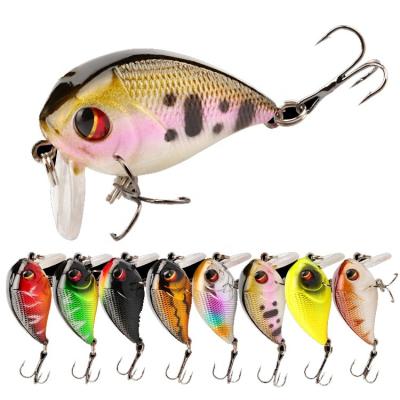 China ABS Manufacturing Sea Bass Fishing Lures CrankBait Crankbait Artificial Hard Fishing Lure for sale