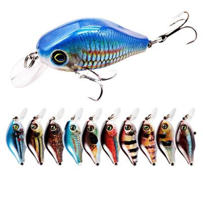 China ABS Wobbler Lures Crank Bionic Plastic Water Top Artificial Hard Bait Lure Fishing Lure for sale