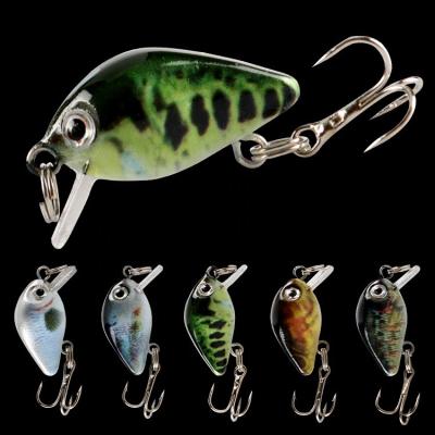 China ABS Wholesale 5 Colors Artificial Bait Available Hard Crank Plastic Fishing Lures for sale