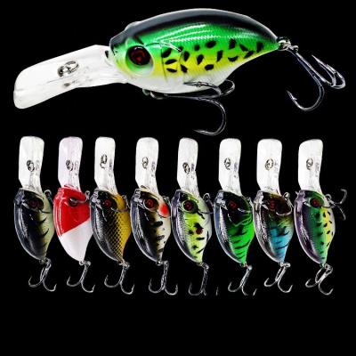 China Wholesale ABS Crankbait 7.5cm Bionic Plastic Wobbler Lures Artificial Hard Lure CRANKBAIT for sale