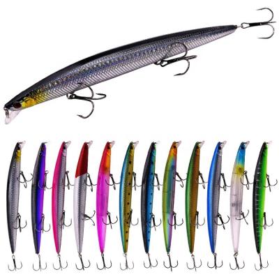 China ABS Hardbody Floating Wobbler Minnow Lure Fishing Lures for sale