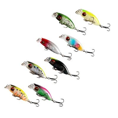 China 2022 New ABS Color Factory Sell 3.1g 43mm 3D Print Plastic Hard Fishing Sinker Minnow Lure Japanese Lure for sale