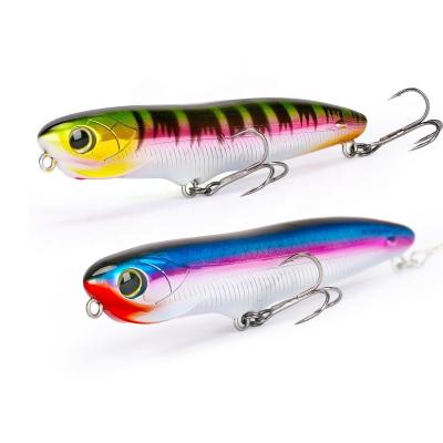 China Wholesale Hard Hook Fishing Pencil Fish Baits Floating Pencil Lure YJ64 for sale