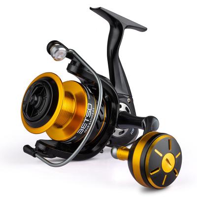 China High Quality Body 14+1BB Saltwater 12kg Max Drag Fishing Reel Metal LEFT HAND Spinning Fishing Reel for sale