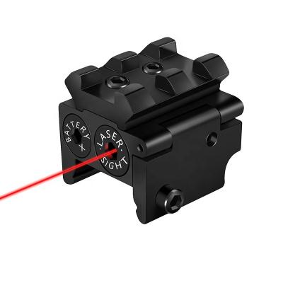 China Tactical Red Dot Sight Laser Beams Red Laser Dot Sight Picatinny Mount Scope T6061 Aluminum Alloy Solid Construction for sale