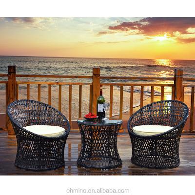 China Fashion And Comfortable Rattan Outdoor Patio Furniture French Bistro Chair for sale