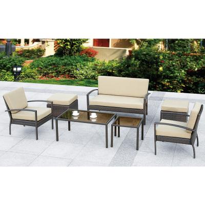 China Modern Furniture Luxury Natural Indoor Sofa Set Sofas Home Cane Seat Customized Rattan Hen Time Outdoor for sale