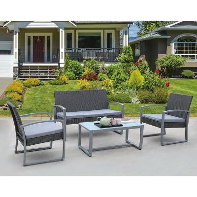 China Fashion and comfortable leisure products for outdoor rattan new style design sofa set for sale