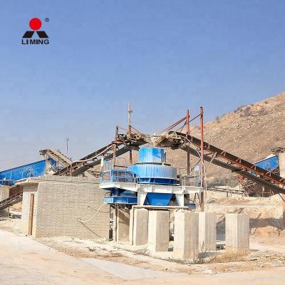 China Construction Fixed Crushing Sand Making Plant Concrete Cube Crusher Machine for sale