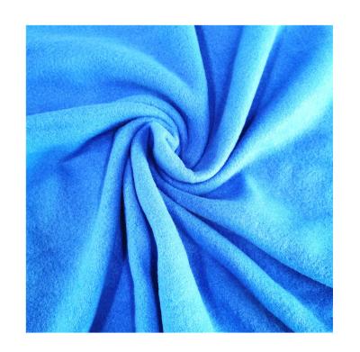 China Factory Direct Selling Soft Polyester Fabric Anti Pill Quick Warming 100% Fleece Fabric for sale