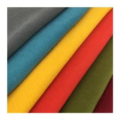 China Best Selling Cheap Anti Pill 100 Factory Price Polyester DTY Fleece Fabric For Garment And Sport Wear for sale