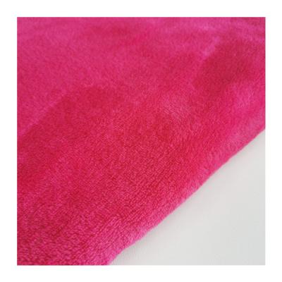 China High Quality Fabric Customized Anti Pill Promotion Polyester Color Flannel Fleece 160CM for sale