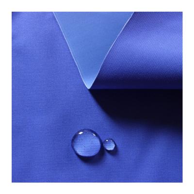 China Hot Selling Anti Pill Manufacturer Made Pongee Fabric 100 Polyester PVC Coated For Bag, Rain Coat Use for sale