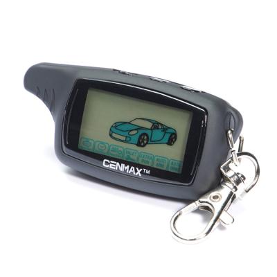 China CENMAX St 8A Anti-Hijacking LCD Car Security Key Chain LCD Remote Control Two Way Two Way Alarm System Key For CENMAX ST8A for sale