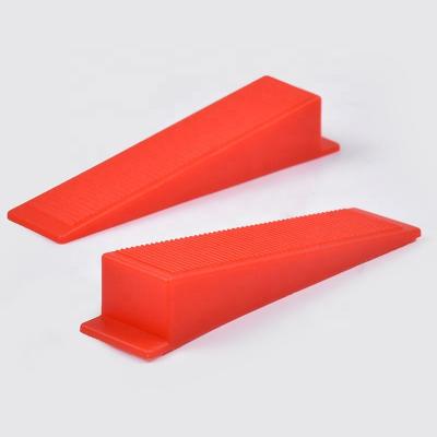 China Modern Slip Tile Leveling Wedge Leveling System For Ceramic Tile Spacer Wedge Tile Level Spacers for sale