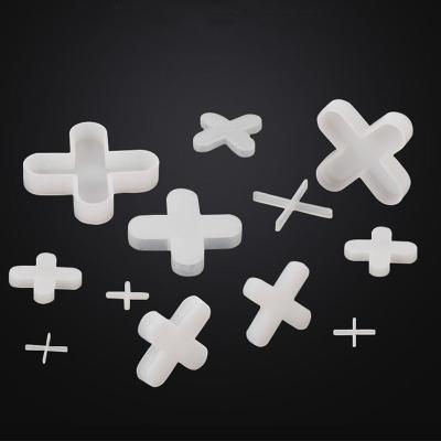 China Modern Tile Leveling Clips Plastic Cross Clip Tile Spacers Tile Accessories Tiling Tool Kit for sale