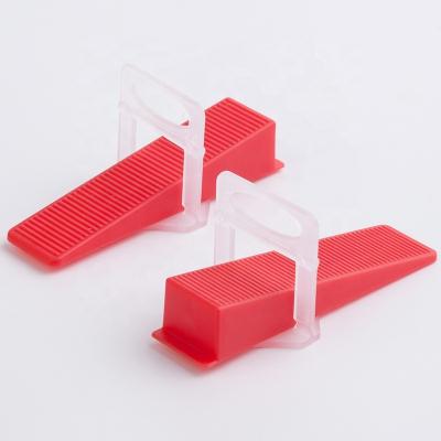 China Eco-friendly Factory Hot Selling Ceramic Tile Clips Leveling System Plastic Wedge Leveling Tool for sale