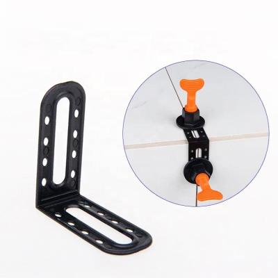 China Modern Horizontal Fixing Clip Reusable Free Sample Wall Corner Tile Tile Leveling System Adjustment Tool for sale