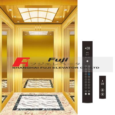 China Traditional Side Medical Service Elevato , Hospital Elevator Shanghai Fuji Opening 1000kg Elevator for sale