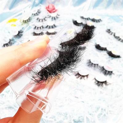 China Reusable custom packaging 20-25time strip lashes 100% handmade taper eyelashes seller, wholesale mink lashes3d bulk seller 25mm 3D mink lashes for sale