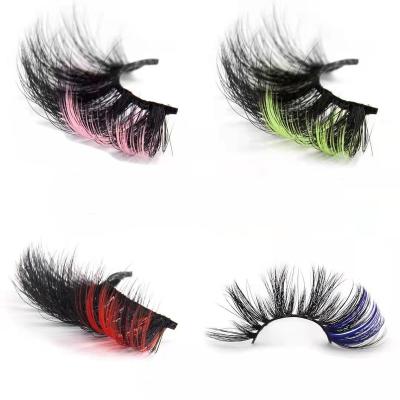 China 15-25time with suitable use 2022 newest full color 3d band mink lashes mink eyelashes 3d sellers 25mm dramatic mink eyelash for sale