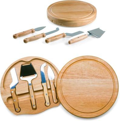 China Sustainable Charcuterie Boards Extra Large Charcuterie Board Set with Knife Cheese Tool Eco-friendly Chopping and Serving Board for sale