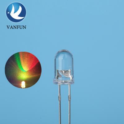 China Craft Flashlights Micro Led Diode Flashing Color Changing 2 Pin 3mm 5mm RGB Dip Led Diode for sale