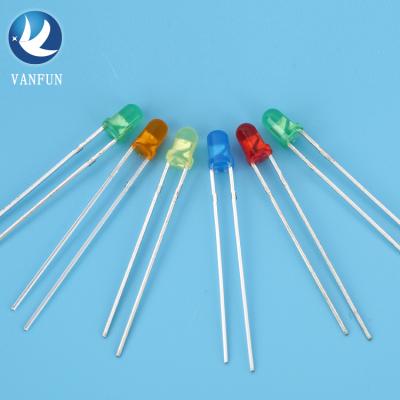 China Emitting LED Factory Price 3mm 5mm Series 620nm 625nm Ultra Bright Red Multi Color Led Diode for sale